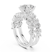 Raindrop 1.60ct Pear Shape Diamond Ring