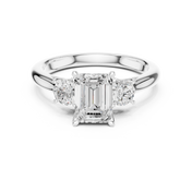 Palazzo 1.50ct Emerald Cut Diamond Ring