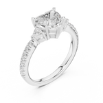 Load image into Gallery viewer, Amour Heart Cut Diamond Ring
