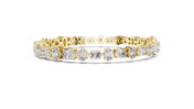 Oval Tennis Bracelet — 7.71ct