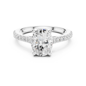 Elara 2.00ct Oval Diamond Engagement Ring