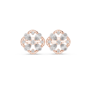Zoe Diamond Solitaire Stud Earrings