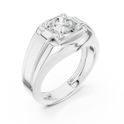 Classic Signet Mens Ring — 1.10ct
