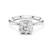 Diamantine 1.75ct Radiant Cut Diamond Ring