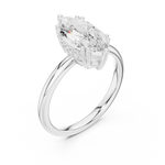 Load image into Gallery viewer, Fantaisie Marquise Diamond Accent Ring
