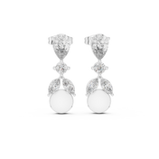 Mae Diamond Solitaire Stud Earrings