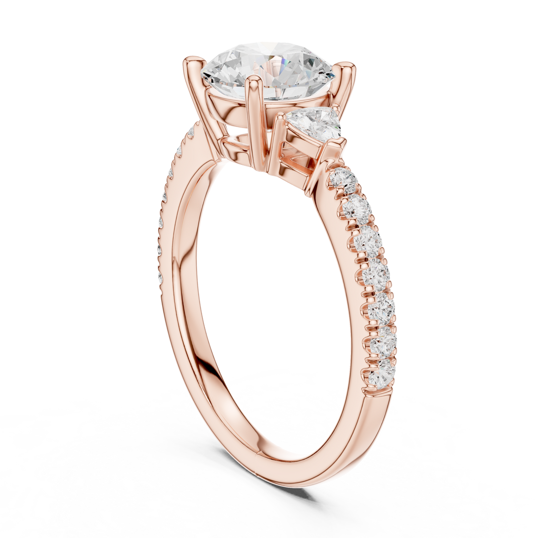 Lumina 1.50ct Round Diamond Ring