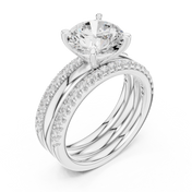 Solstice 2.85ct Round Brilliant Diamond Ring