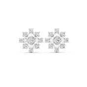 Talia Diamond Solitaire Stud Earrings