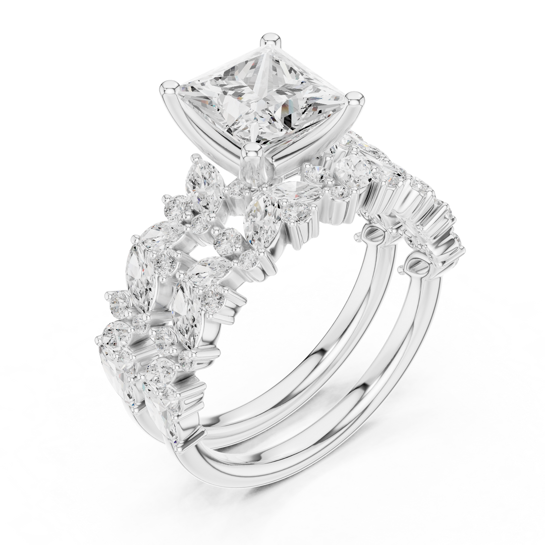 Regalia 1.79ct Princess Cut Diamond Ring