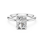 Load image into Gallery viewer, Prisme Radiant Cut Diamond Accent Ring
