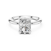 Prisme Radiant Cut Diamond Accent Ring