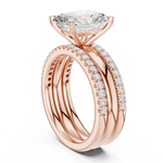 Load image into Gallery viewer, Titan 3.43ct Radiant Cut Diamond Ring
