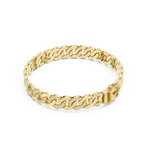 Load image into Gallery viewer, Chunky Curb Link Men's Bracelet — 1.10ct
