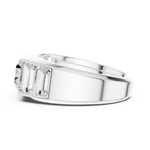 Load image into Gallery viewer, Multi Baguette Mens Ring — 3.42ct
