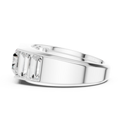 Multi Baguette Mens Ring — 3.42ct