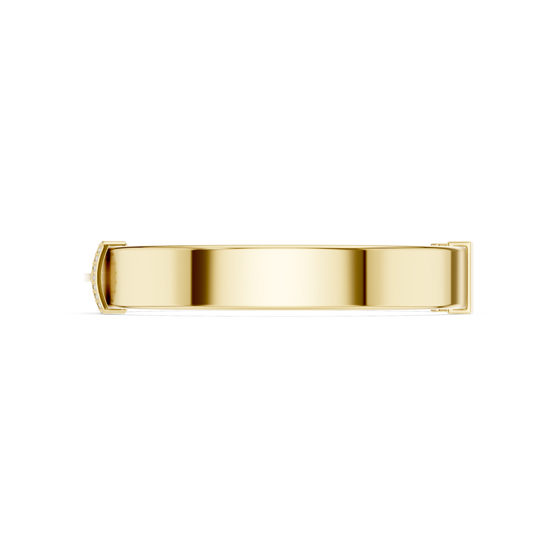 Pavé Cuff Men's Bracelet — 0.21ct