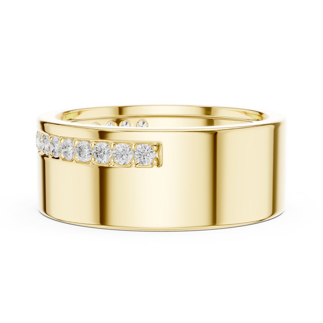 Half Eternity Mens Ring — 0.27ct