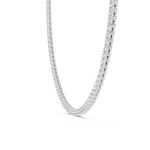 Load image into Gallery viewer, Classic Tennis Necklace — 37.20ct
