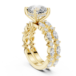 Load image into Gallery viewer, Glacier 2.65ct Cushion Cut Diamond Ring
