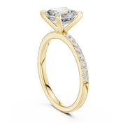 Hera 2.00ct Asscher Cut Diamond Engagement Ring