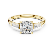 Bijou 1.42ct Cushion Cut Diamond Ring