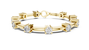Diamond Station Bracelet — 5.60ct
