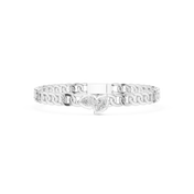 Curb Chain Station Men's Bracelet — 1.03ct