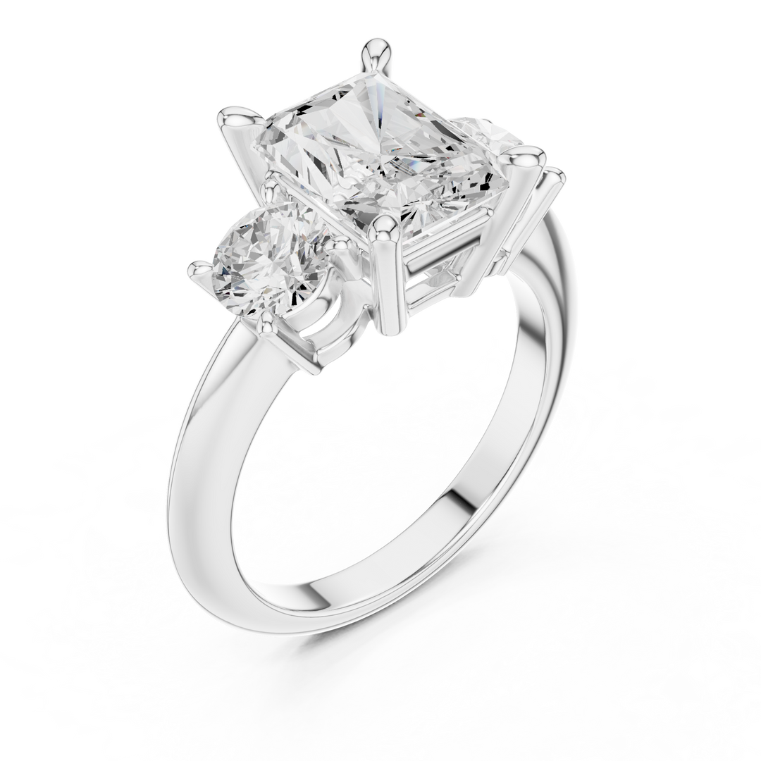 Magnifico 2.50ct Radiant Cut Diamond Ring