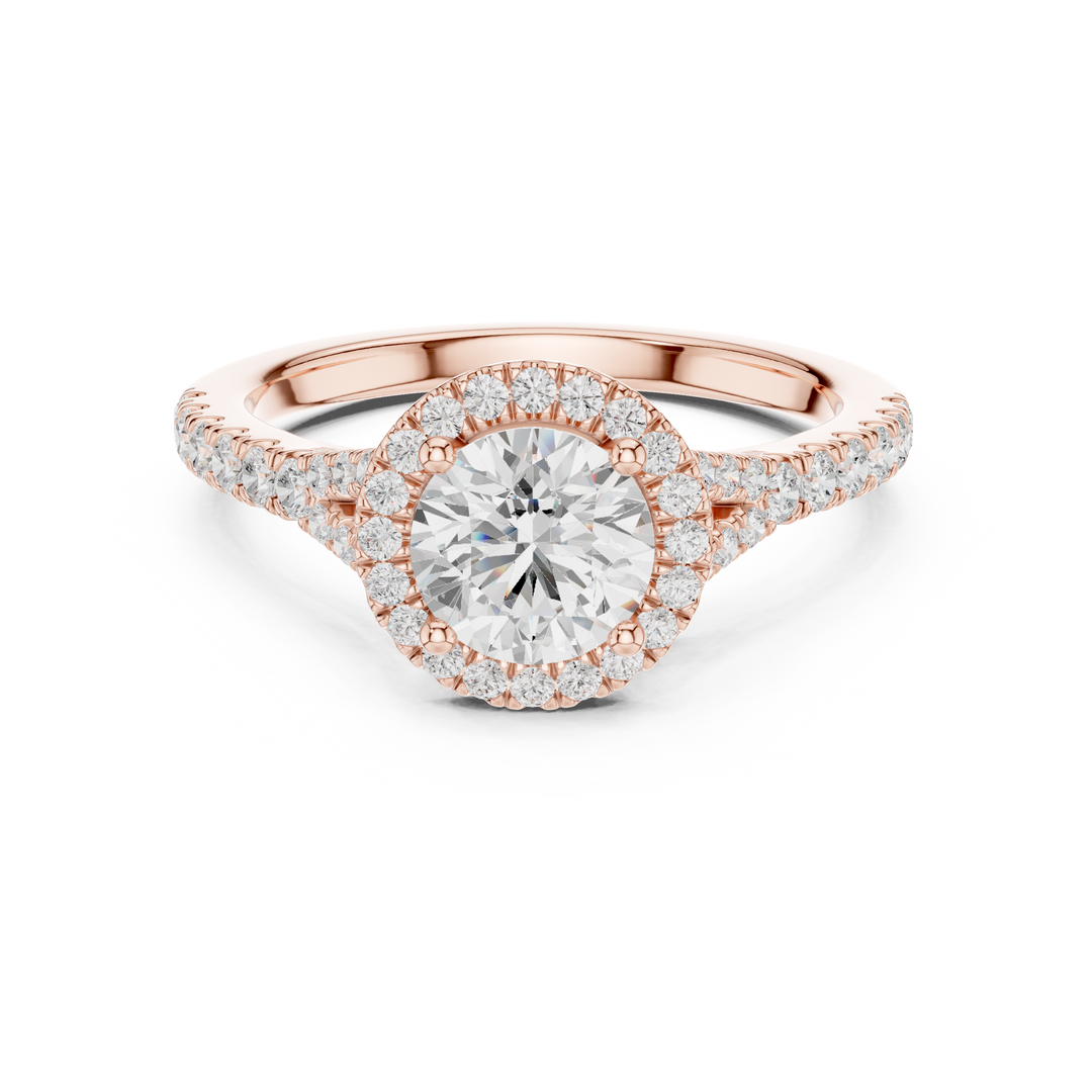 Callista 1.00ct Round Brilliant Diamond Ring