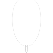 Double-Bar Lariat Necklace — 0.44ct