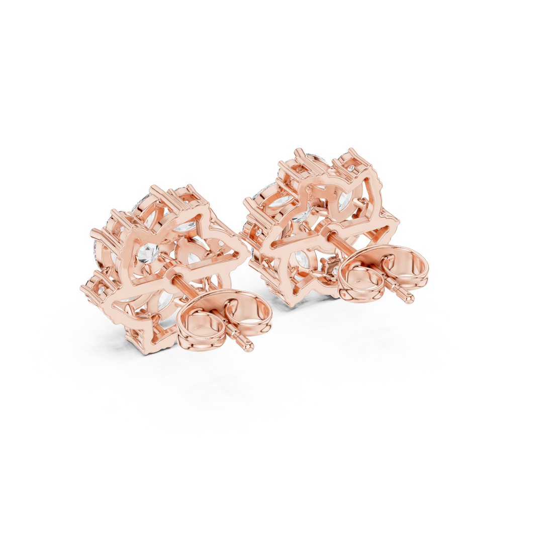 Rosa Earring — 1.68ct