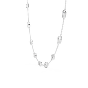 Emerald Marquise Station Necklace — 2.80ct