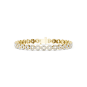 Marquise Link Men's Bracelet — 3.40ct