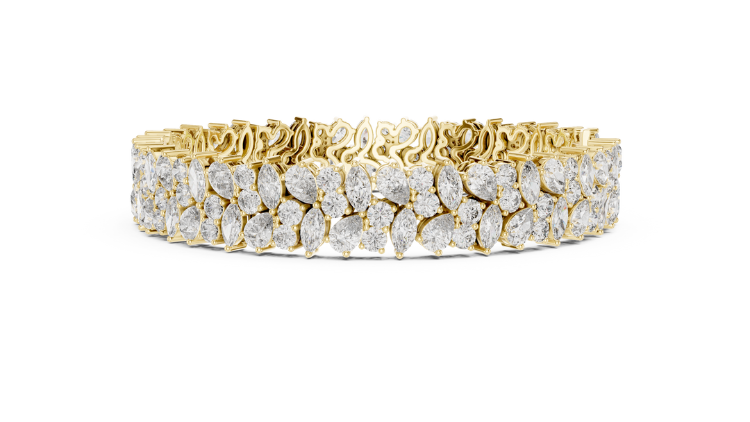Mixed Shape Bracelet — 13.5ct