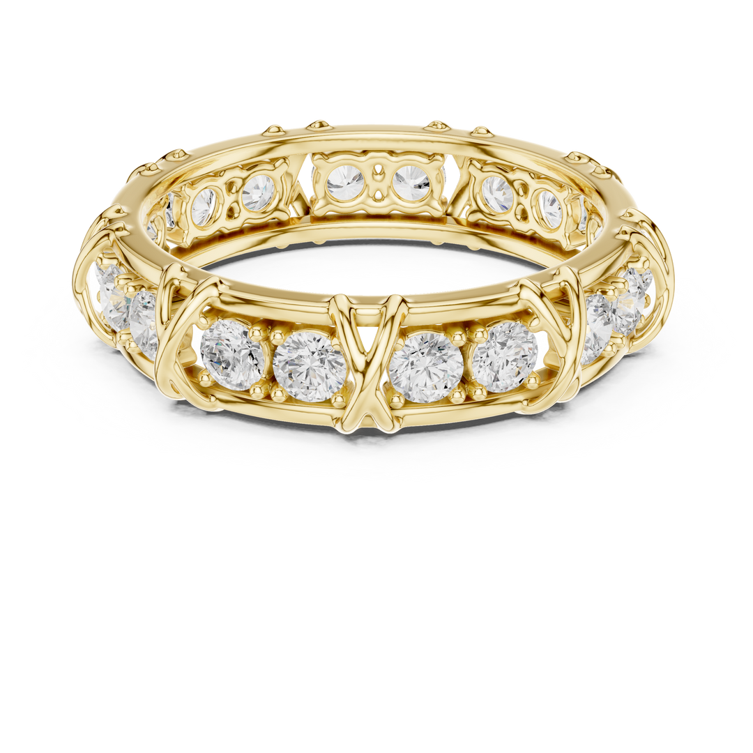 Full Eternity Mens Ring — 1.17ct
