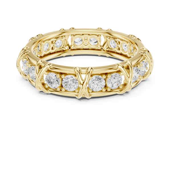 Full Eternity Mens Ring — 1.17ct