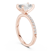 Opulent 2.00ct Radiant Cut Diamond Engagement Ring