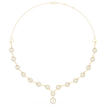 Load image into Gallery viewer, Circular Link Station Necklace — 1.47ct
