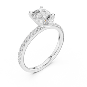 Teardrop 2.00ct Pear Shape Diamond Ring