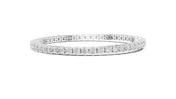 Dense Pavé Tennis Bracelet — 6.37ct