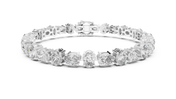 Oval Tennis Bracelet — 7.71ct