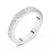 Full Eternity Mens Ring — 1.08ct