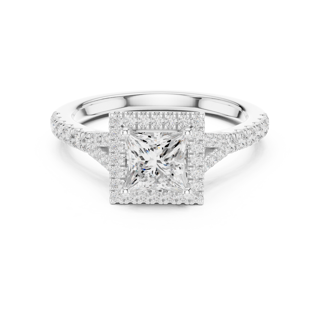 Étoile 1.00ct Princess Cut Diamond Ring