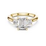 Load image into Gallery viewer, Palazzo 1.50ct Emerald Cut Diamond Ring

