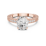 Load image into Gallery viewer, Horizon 2.00ct Oval Diamond Three-Stone Ring
