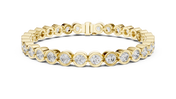 Bezel Tennis Bracelet — 9.30ct