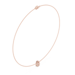 Load image into Gallery viewer, Pear Solitaire Drop Necklace — 3.07ct
