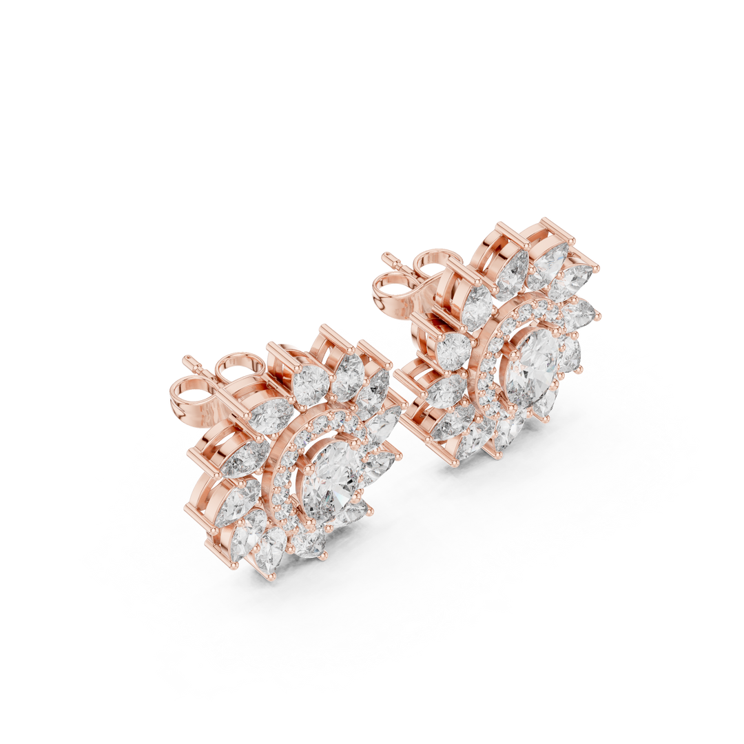 Nova Earring — 3.39ct