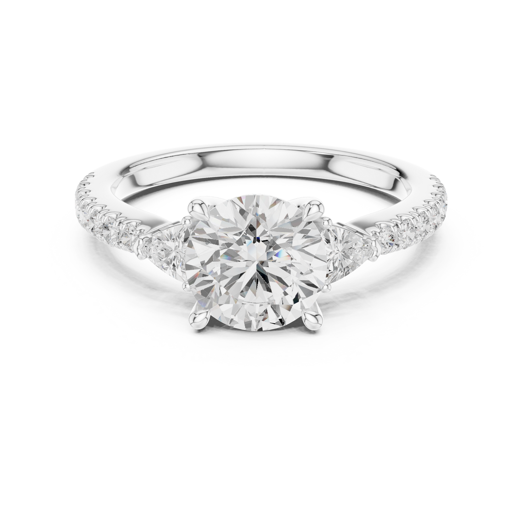 Lumina 1.50ct Round Diamond Ring